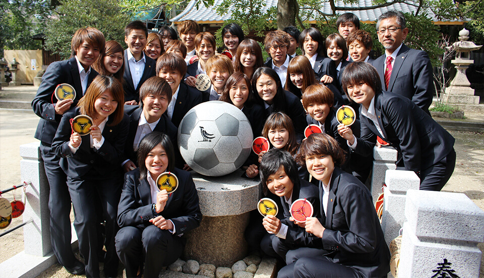 INAC神戸レオネッサ必勝祈願の模様01