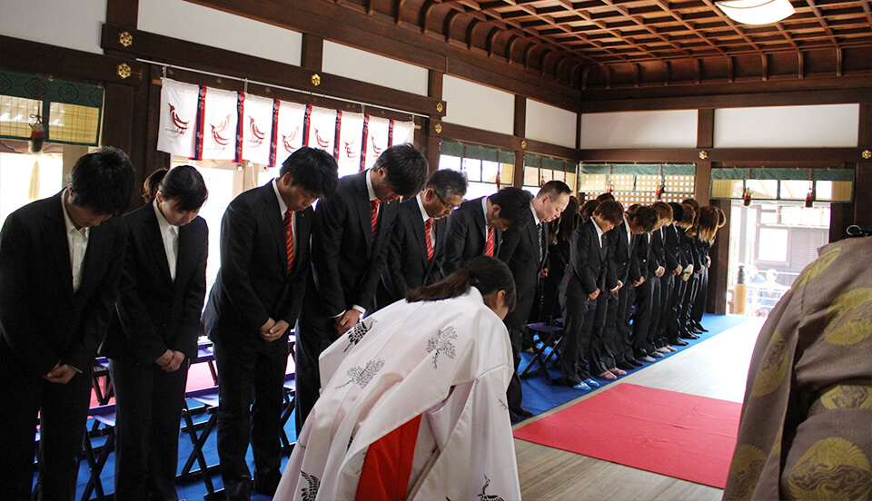 INAC神戸レオネッサ必勝祈願の模様03