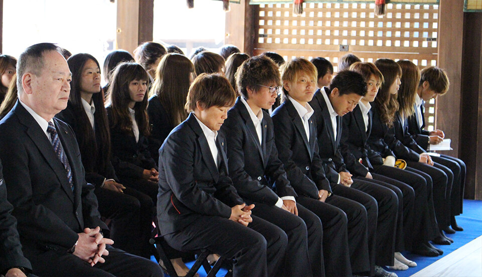 INAC神戸レオネッサ必勝祈願の模様04