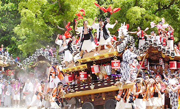 五月大祭 地車祭